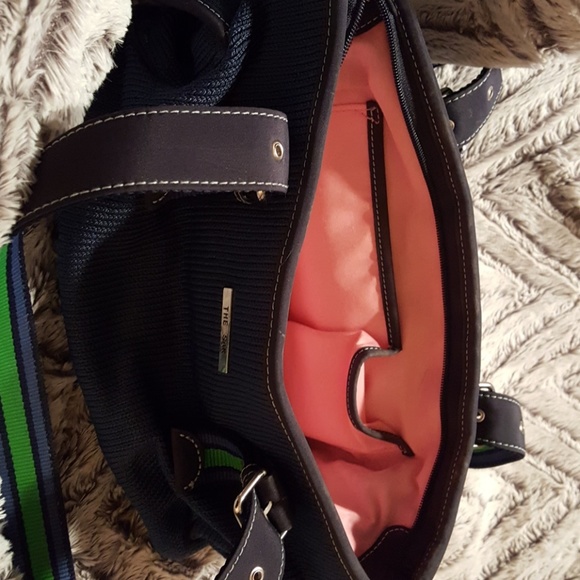 The Sak Blue and Green Crochet handbag - Picture 5 of 8